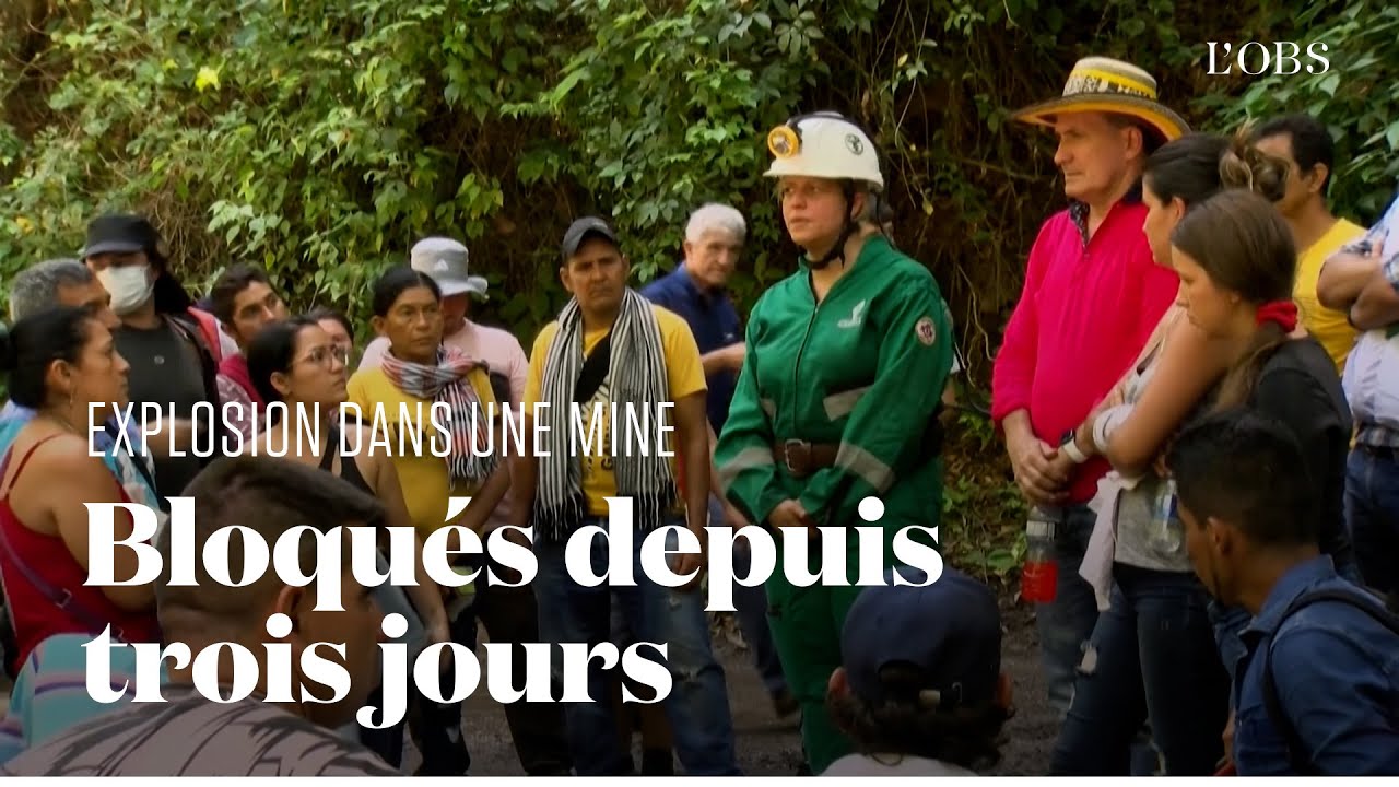 14 mineurs coinc&eacute;s sous terre apr&egrave;s l'explosion d'une mine en Colombie