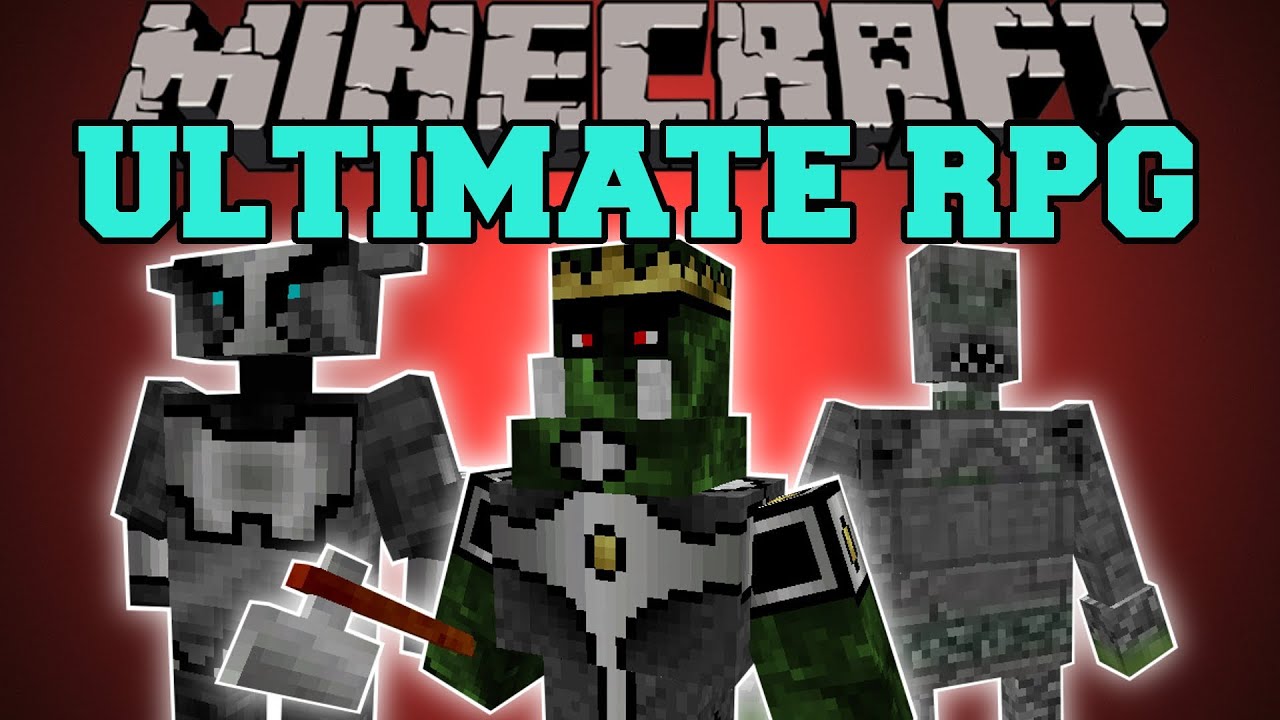 Minecraft: ULTIMATE RPG (КЛАССЫ, БОССЫ, СПОСОБНОСТИ, ПОДЗЕМЕЛЬЯ) Демонстрация модов Magic Crusade