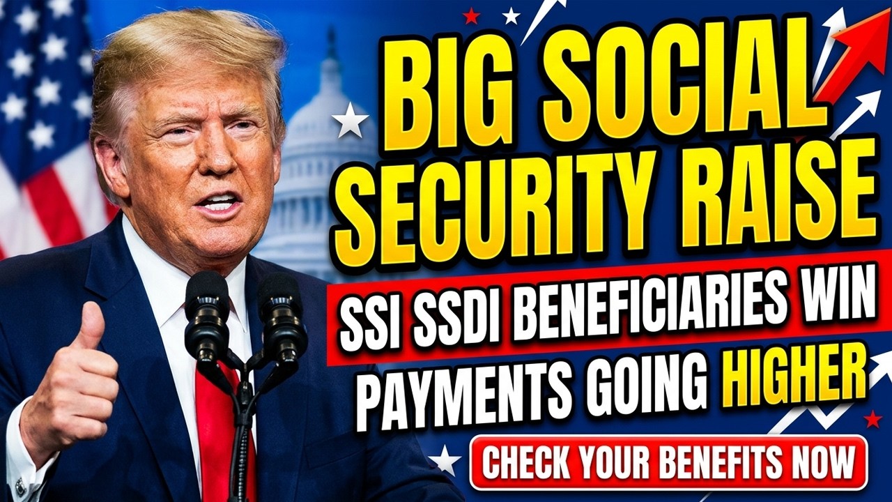 YES! BIG Social Security INCREASE For These Beneficiaries | SSA, SSI, SSDI Payments