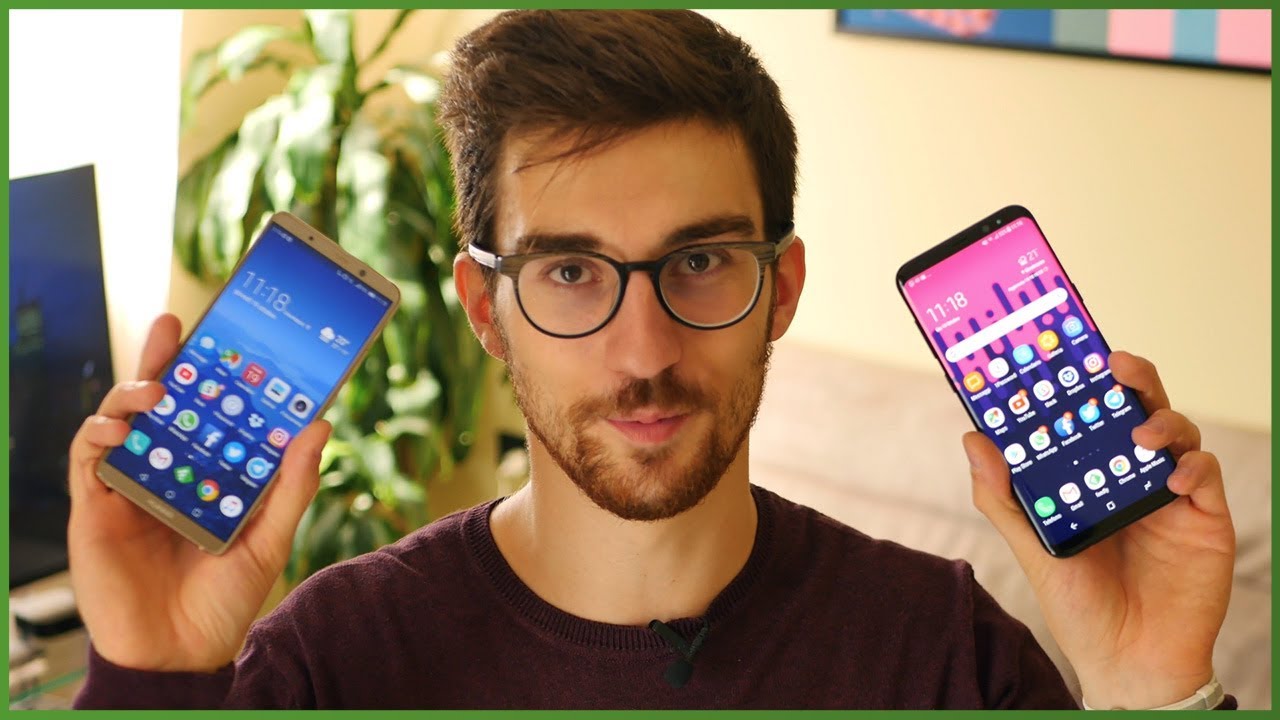 Huawei Mate 10 Pro vs Samsung Galaxy S8+!