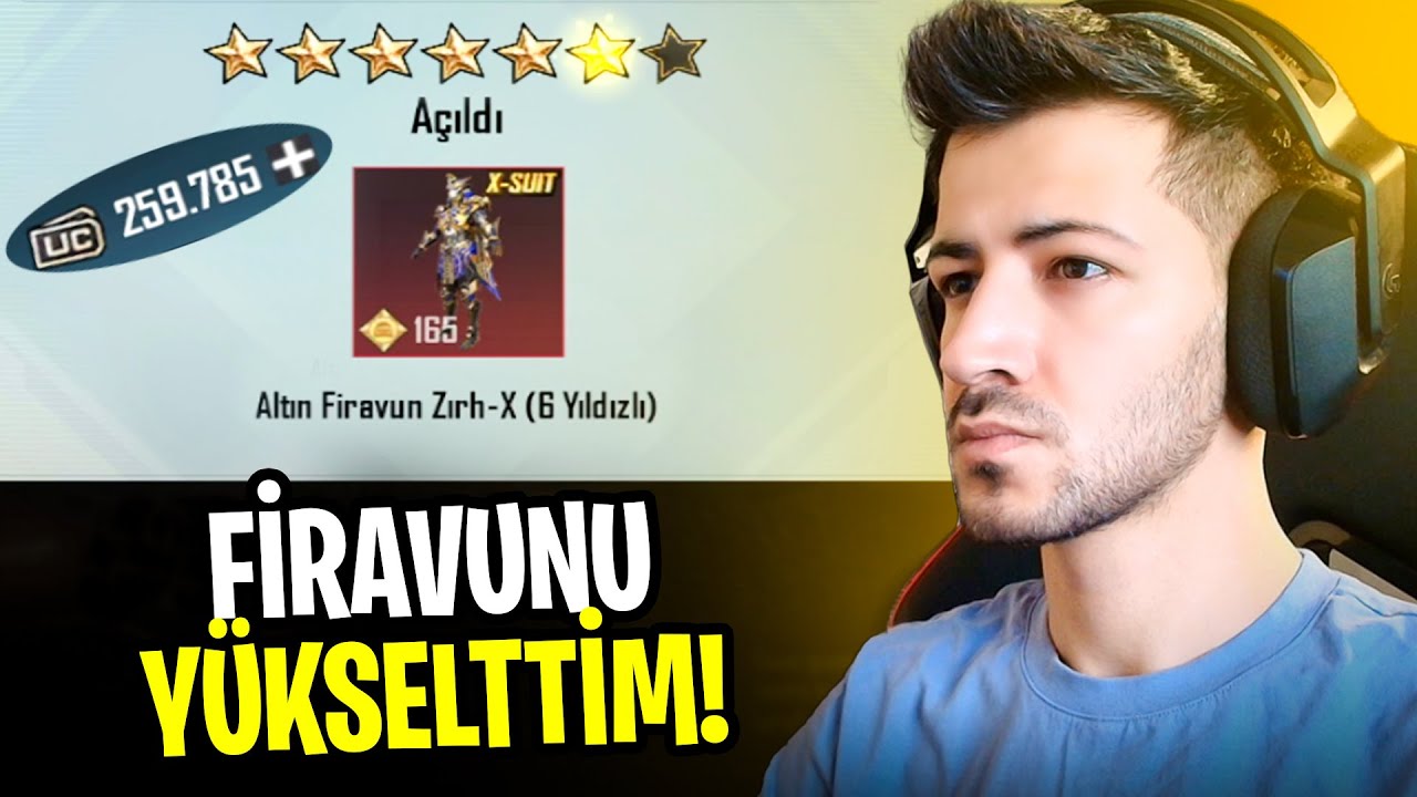 SÖZ VERMİŞTİM FİRAVUNU FULLEDİM! 70.000 UC (BATTIK RESMEN)* Pubg mobile