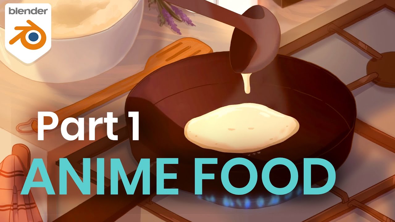Animating an Anime Cooking Scene with Grease Pencil! (Part 1/2) | Blender 2.9
