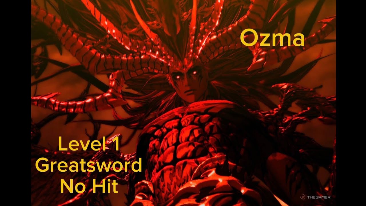 The First Berserker: Khazan - Ozma (Lvl 1, Greatsword, No Hit)