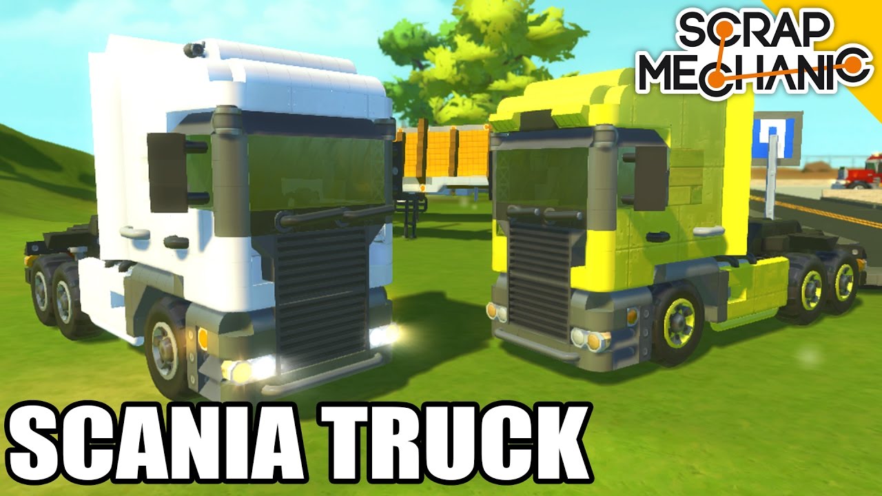 SCANIA TRUCK, Trucking world #2, Scrap Mechanic #86
