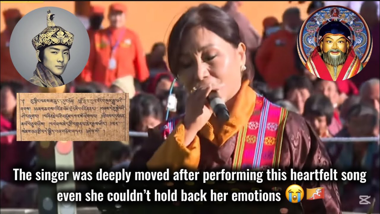 126. The legendary singer Dechen Pem was deeply moved after performing this heartfelt song😭