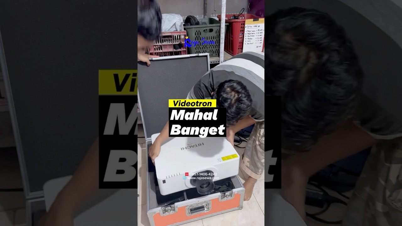 Sewa Videotron Mahal Bangett?? #rajasewa #sewavideotron #rentalvideotron #sewaledscreen