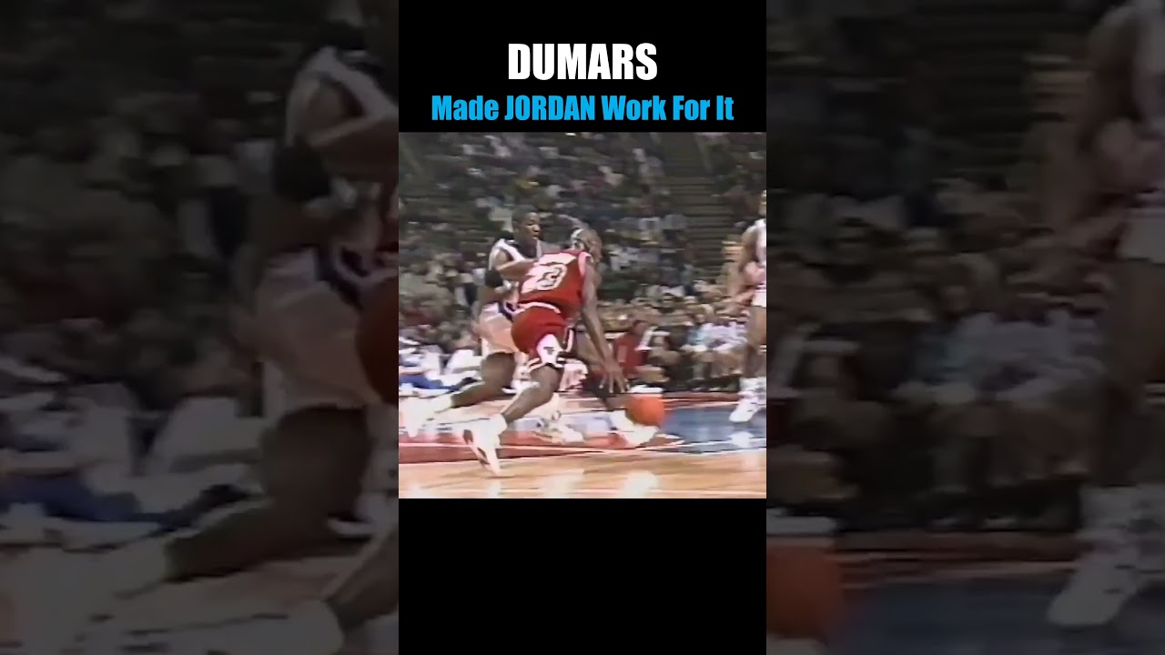 Joe Dumars, MAKING IT HARD for JORDAN #goat #nba #basketballlegend