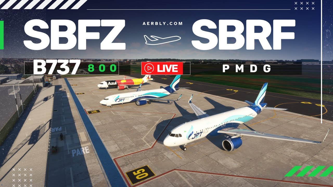 VOO COMPLETO DE FORTALEZA A RECIFE NO 737-800 PMDG | MICROSOFT FLIGHT SIMULATOR 2020