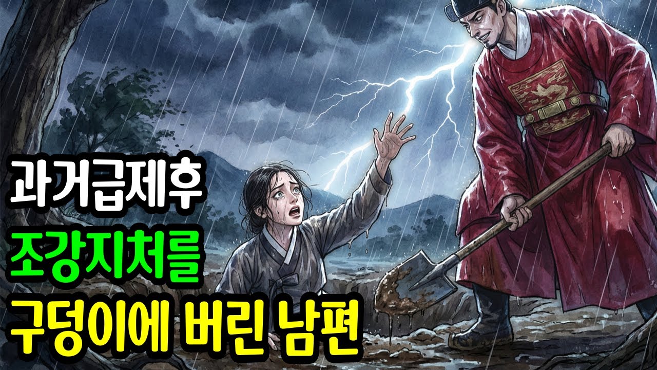 살아 돌아온 아내, 붓 하나로 남편의 목줄을 끊다    야담 ㅣ설화 ㅣ민담 ㅣ전설ㅣ옛날이야기 ㅣ설화 ㅣ괴담 ㅣ야사 ㅣ오디오북  l 꽃보다야담 ㅣ 조선야담