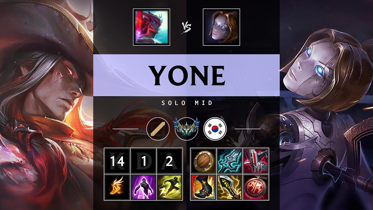 Yone Mid vs Orianna - KR Challenger Patch 25.17