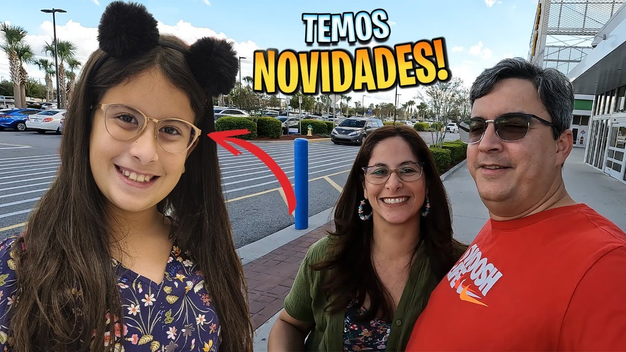 Maria Clara vai usar óculos - Família Maria Clara e JP