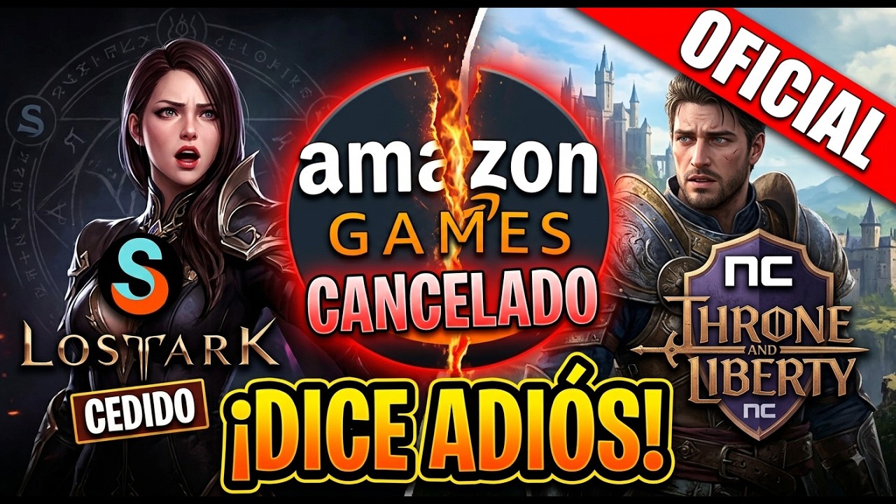 Amazon DICE ADI&Oacute;S a sus MMORPG: Cede los derechos de Throne & Liberty y Lost Ark