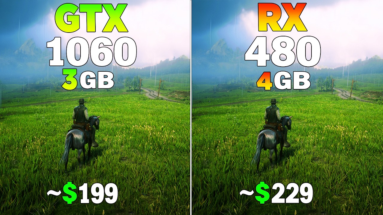 GTX 1060 Vs RX 480 - Test in 12 Games