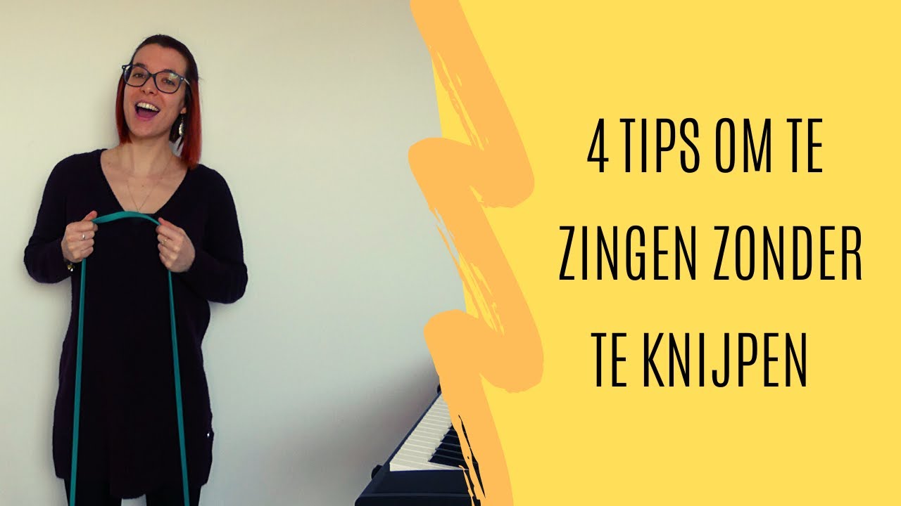 4 tips om te zingen zonder te knijpen