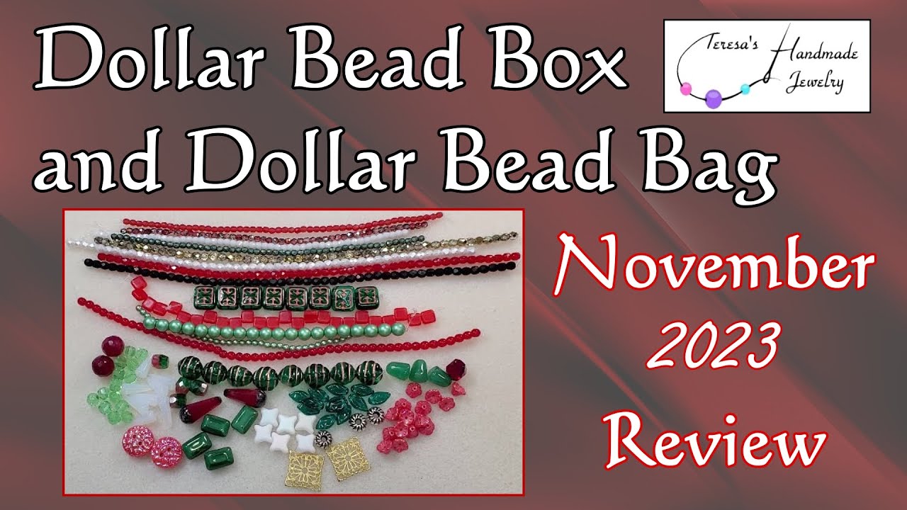 Dollar Bead Box and Dollar Bead Bag Review - November 2023 #dollarbeadbox