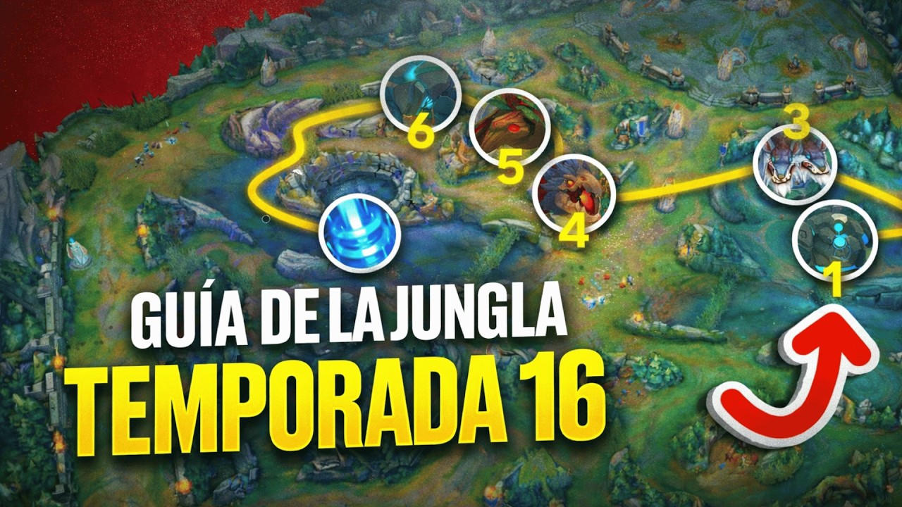 ¿CÓMO CARREAR CON 5 LÍNEAS PERDEDORAS EN LA JUNGLA? Guía AVANZADA de la Jungla en la Nueva Temporada