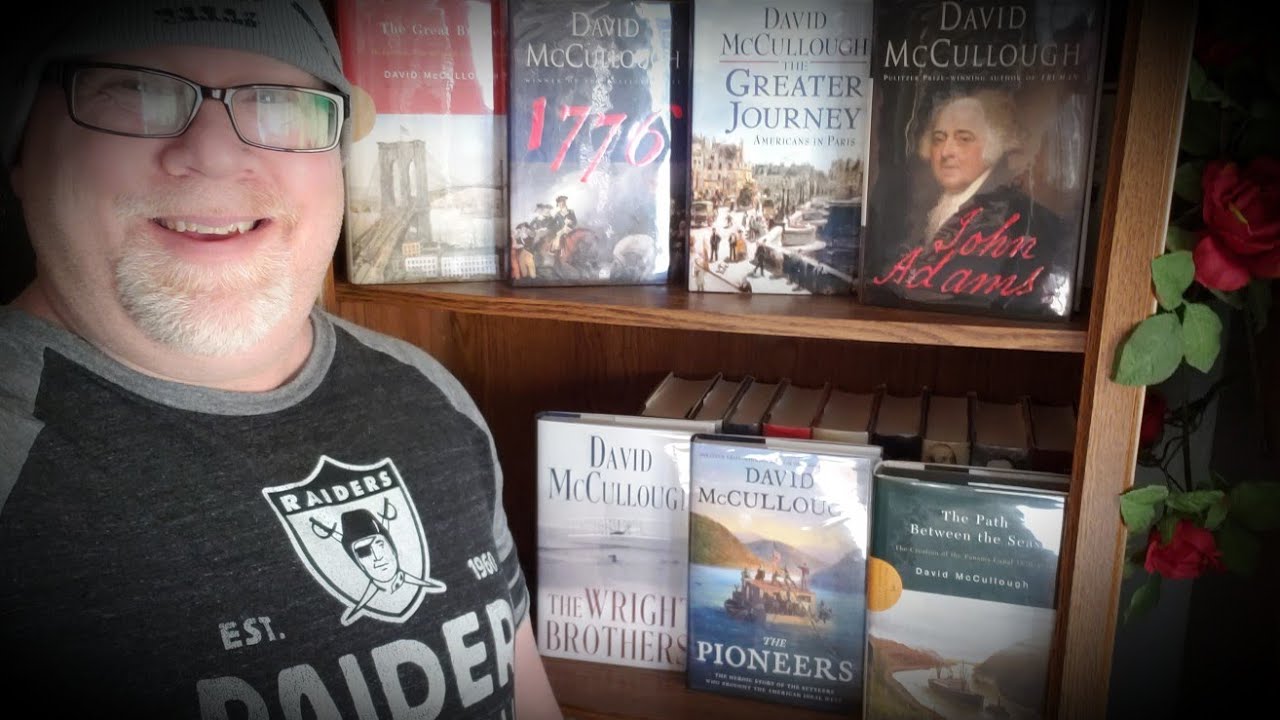 MY DAVID MCCULLOUGH NON-FICTION BOOK COLLECTION