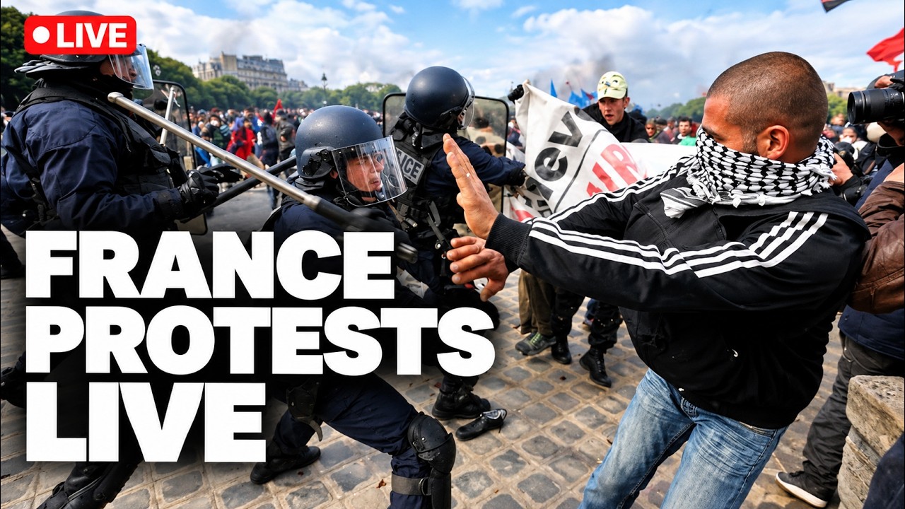Paris Protest LIVE: France Protests Turn Violent Over Rising Cost Of Living | Macron Under Pressure?