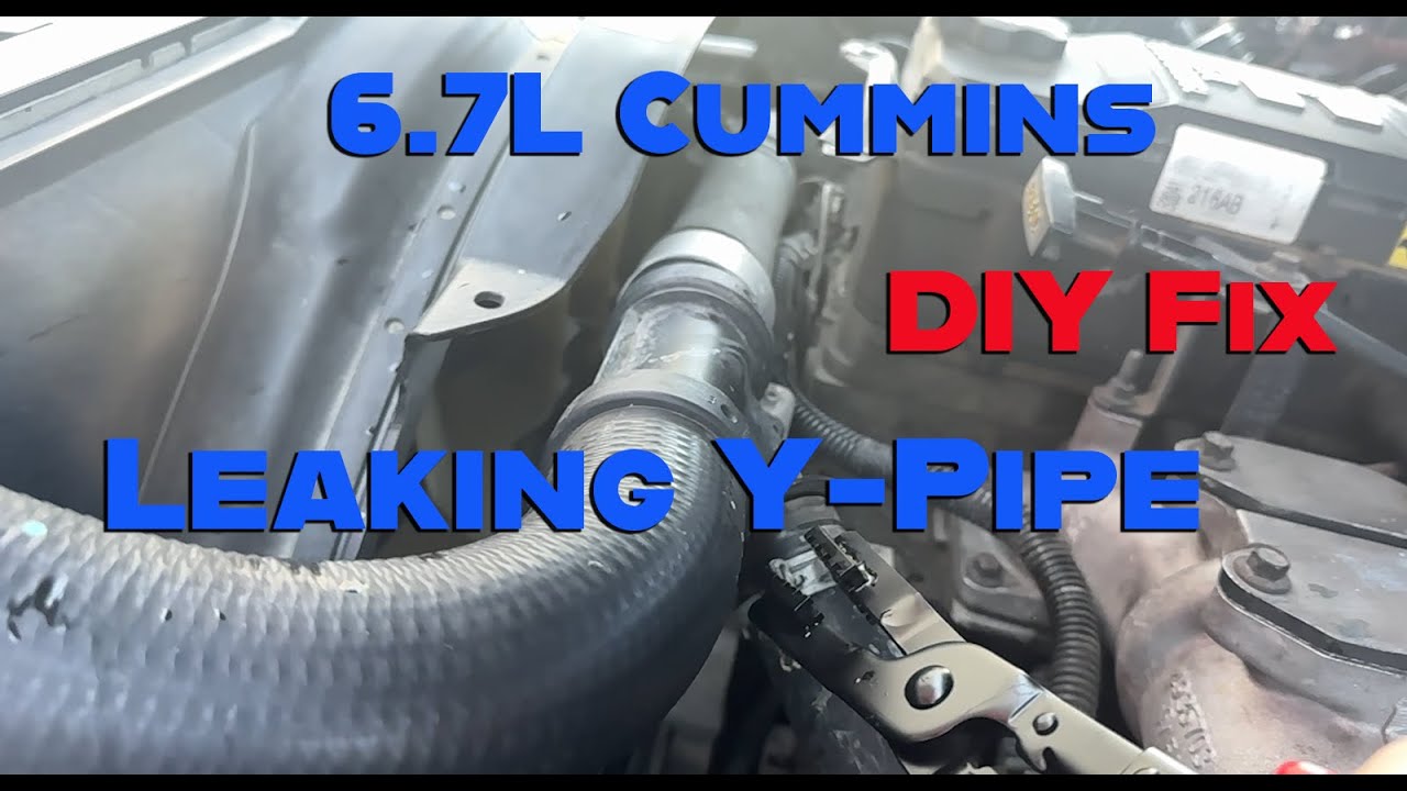 Leaking Coolant Y-Pipe on 6.7 Cummins? Here’s the DIY Fix (2014 Ram 2500)