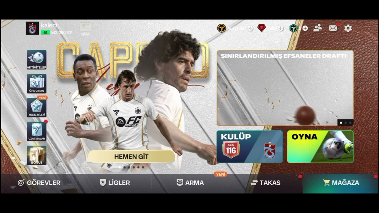 FC MOBİLE ÖDÜLLERİ PATLATTIM!!!