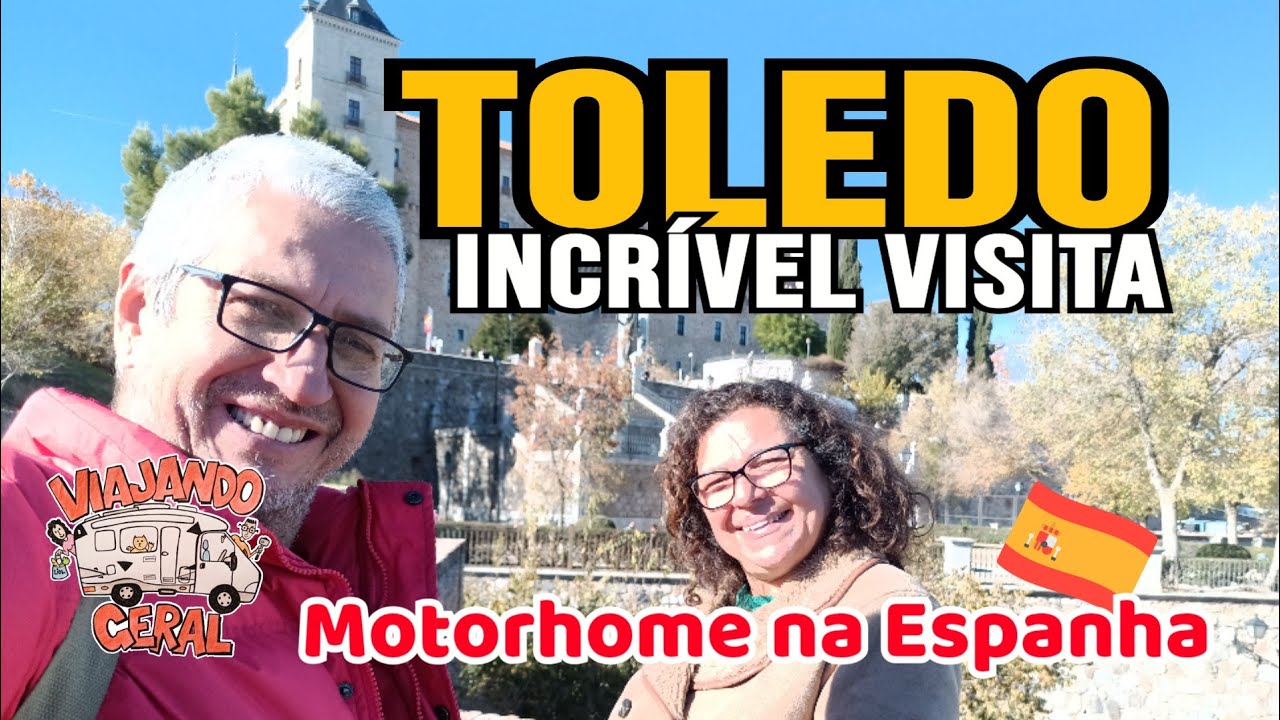 Toledo 🇪🇸 | Catedral, Alcázar e a Vista Mais Linda da Cidade de Autocaravana Motorhome pela Espanha