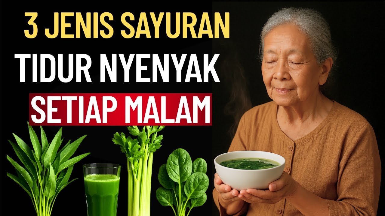 3 Jenis Sayuran yang Membantu Lansia Tidur Nyenyak Tanpa Obat