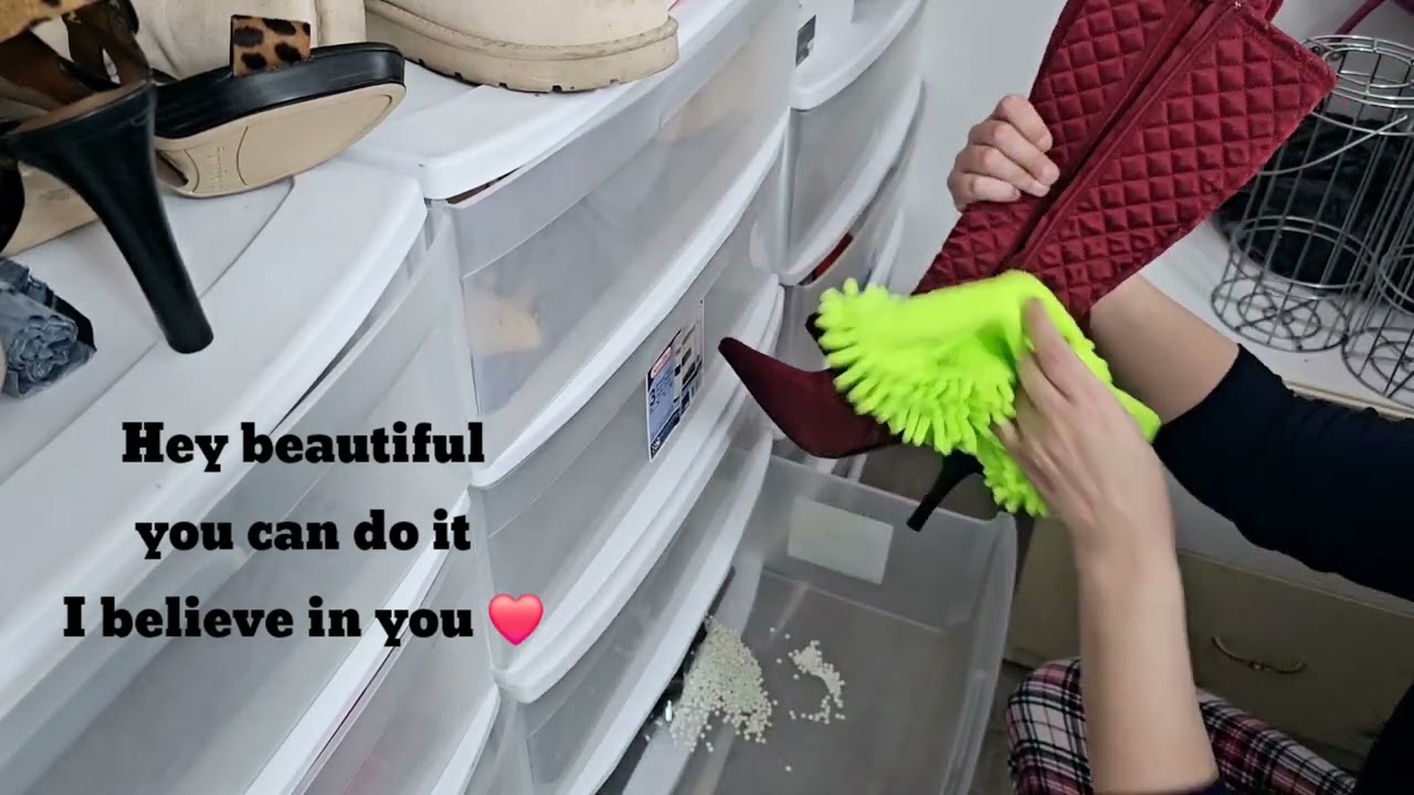 Decluttering my shoes area 😒😒part 1 #anxiety #depression