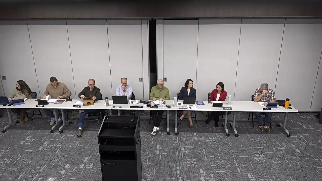 City Council Meeting: Polk City IA January 13, 2025