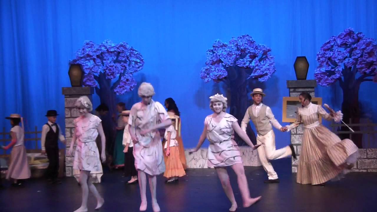 Jolly Holiday Mary Poppins CCCS High School Play 2015