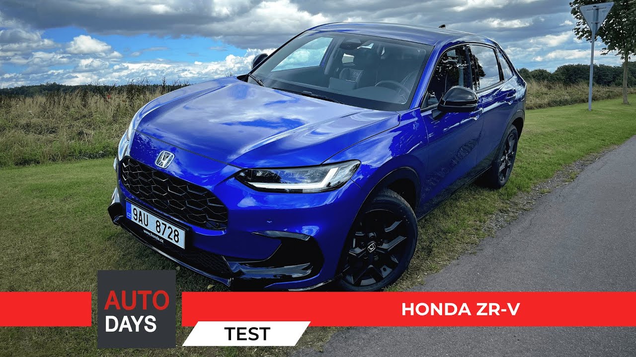 Honda ZR-V Sport e:HEV (2023): Crossover s genovou výbavou Civicu | TEST | CZ/SK