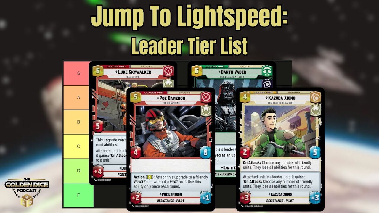 Jump to Lightspeed Leader Tier List | Star Wars Unlimited | Gameplay