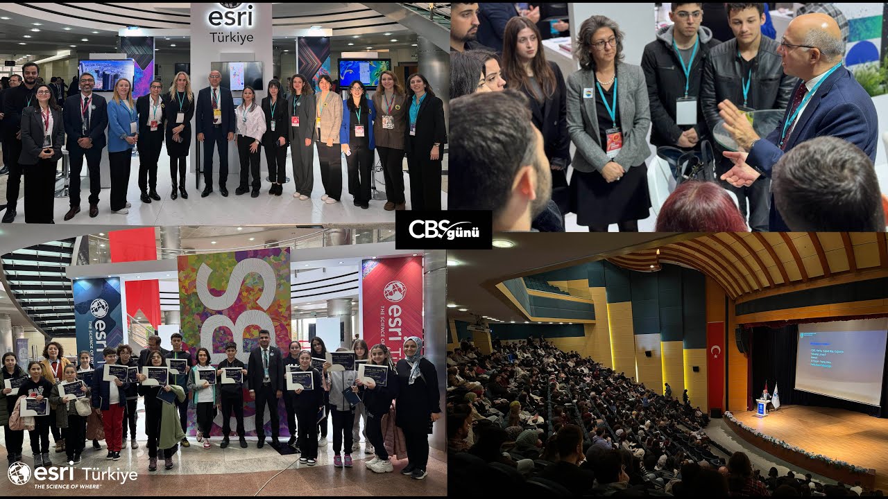 Ulusal Coğrafi Bilgi Sistemleri Günü | 20 Kasım 2024 | Sakarya Üniversitesi | Esri Türkiye