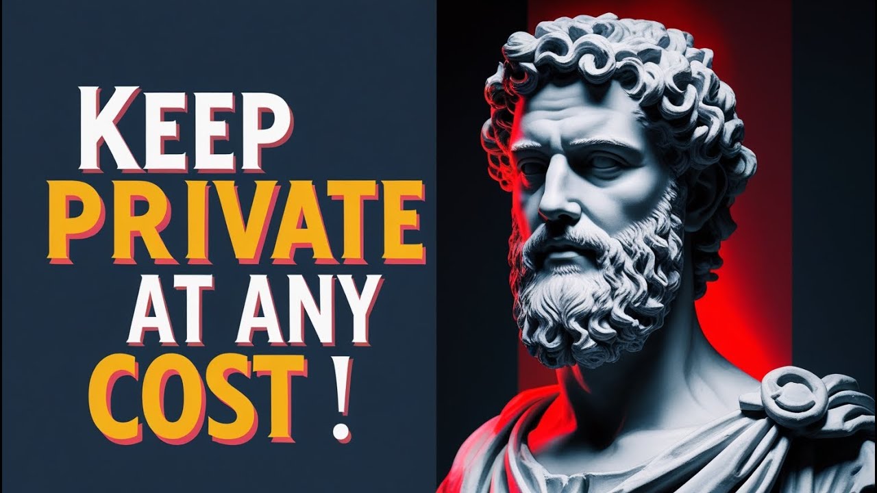 A Wise Person Keeps These 5 Things Private at Any Cost | Stoicism
