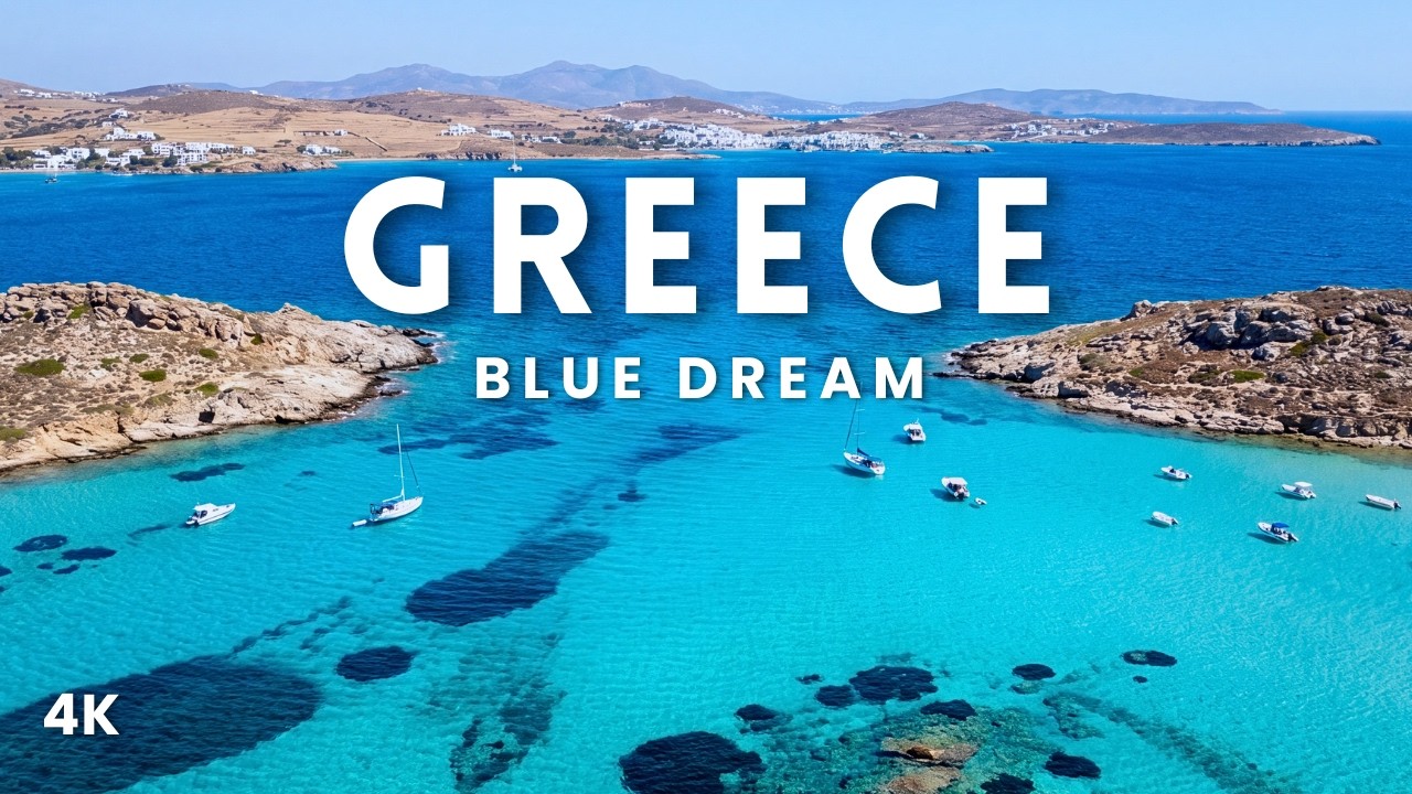 Greece Ultimate Chillout 2026 🌊 Greek Islands Lounge Music | Blue Aegean 4K