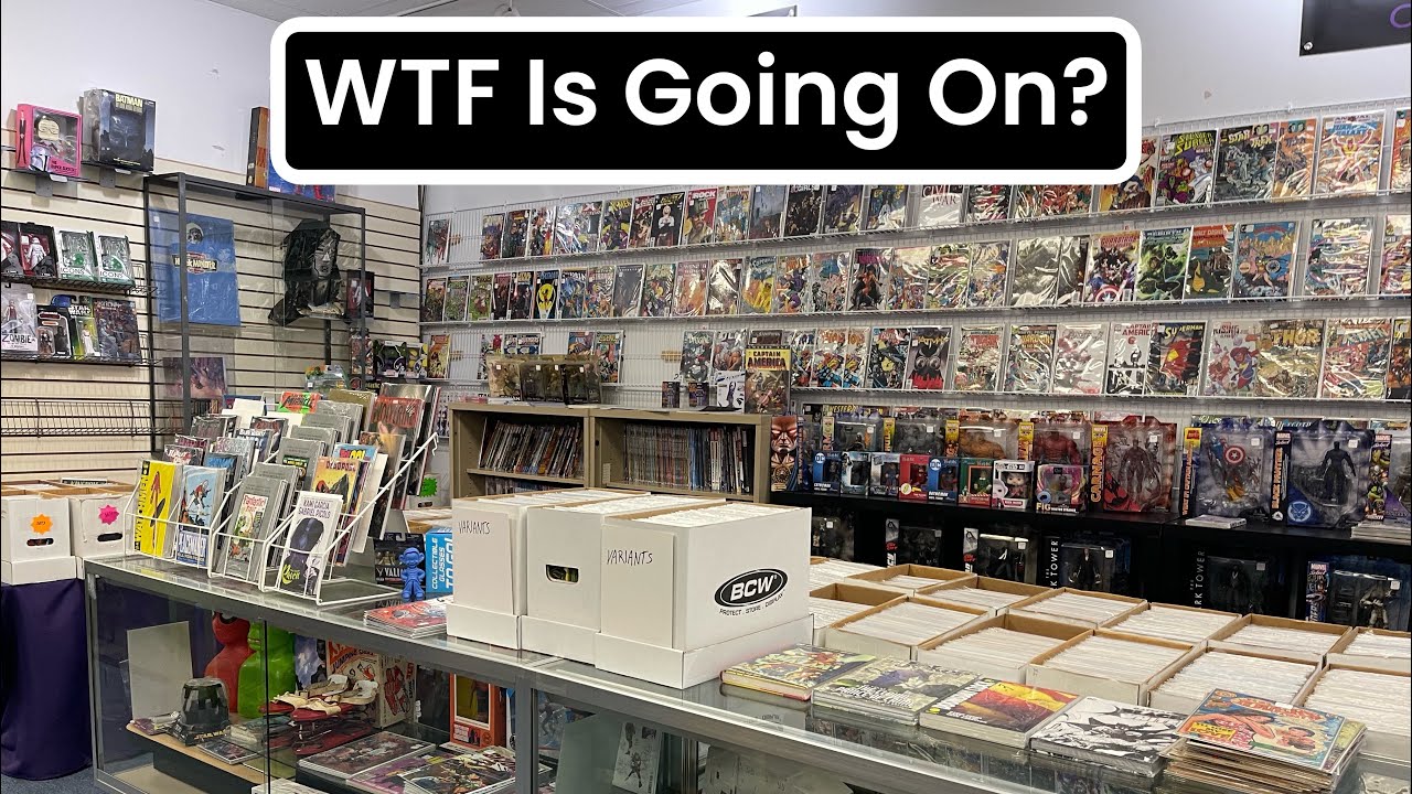 This Comic Book Shop Is Hanging On By A THREAD