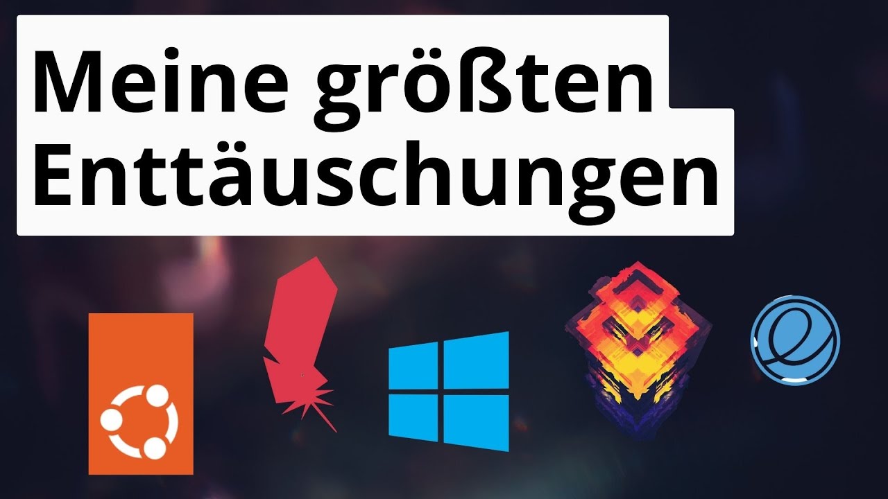 Diese 5 Linux Distributionen haben mich am meisten enttäuscht!