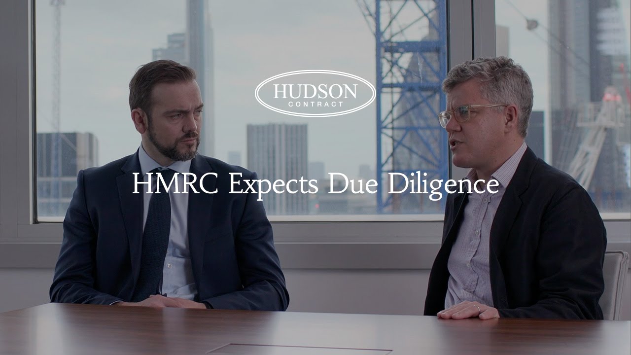 Hudson Contract on why HMRC expects due diligence