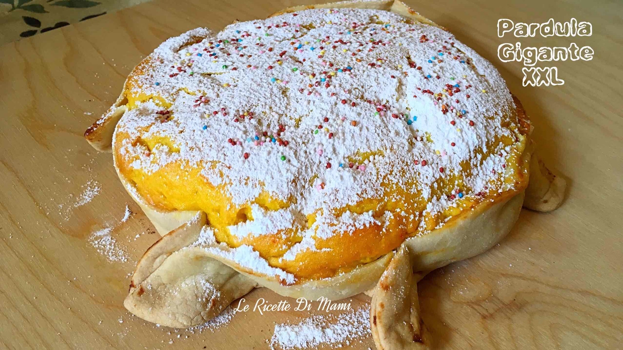 LA PARDULA GIGANTE XXL o Torta Pardula - IS PARDULAS - LE PARDULE | RICETTA SARDA PER PASQUA
