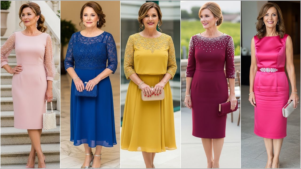 Mother of the Groom Cocktail Dresses | Elegant Semi-Formal Wedding Outfits 2025