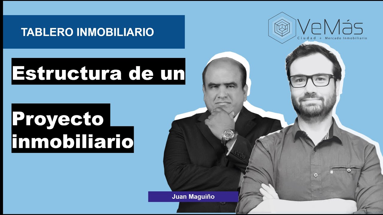 Estructura de un proyecto inmobiliario y marcha blanca