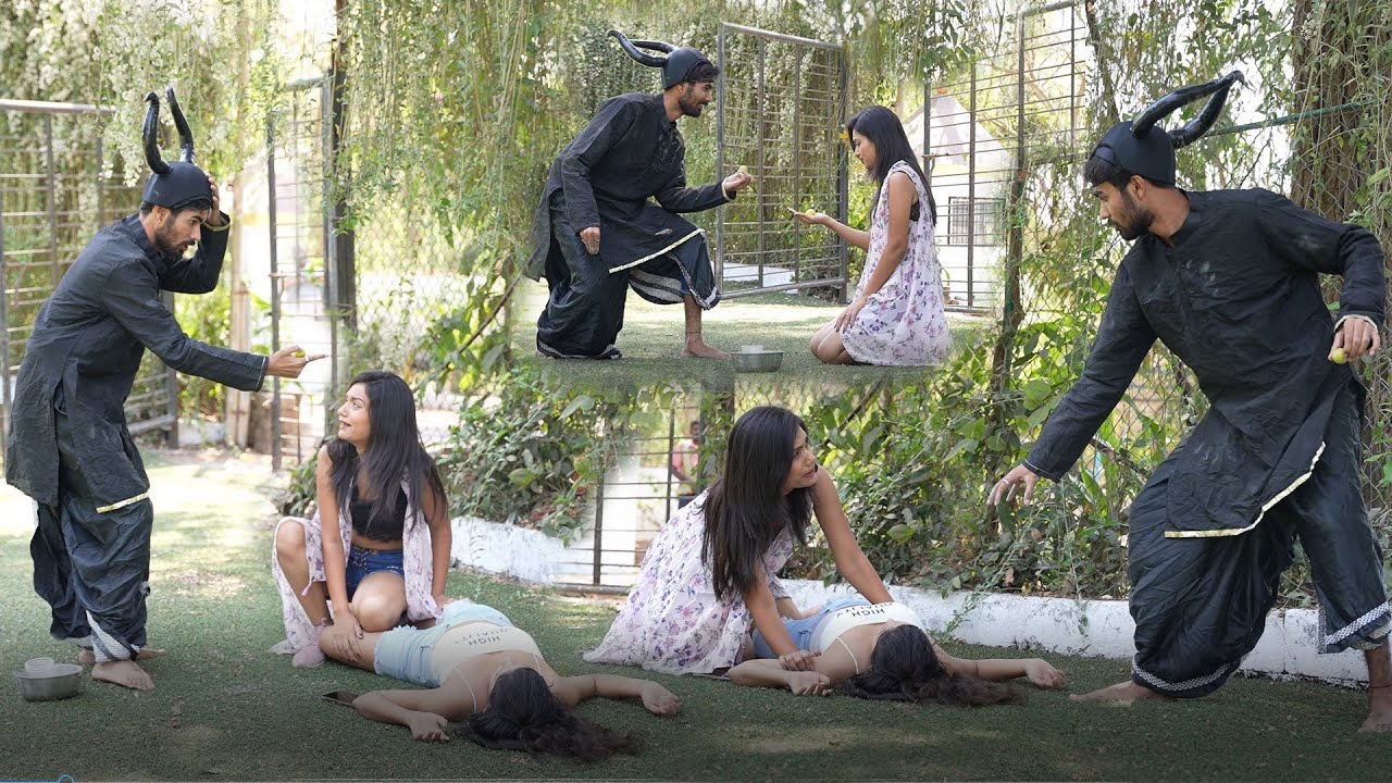 तांत्रिक Prank On Cute Girl || @BhartiPrank