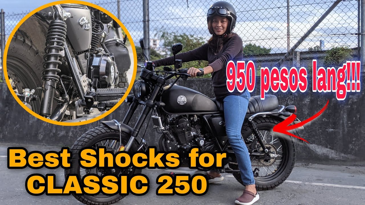 Palit Rear Suspension kay Classic 250 | Hindi na matigas.
