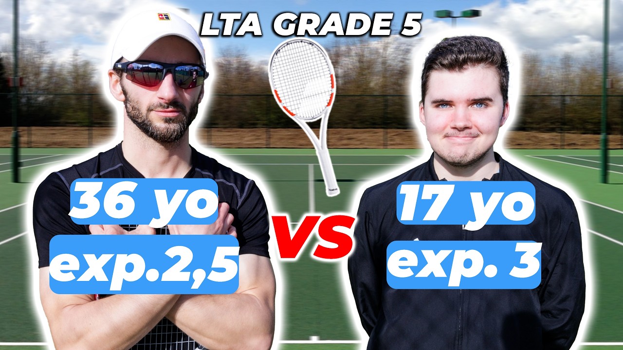 Can I Beat a 17-Year-Old at Tennis | LTA Grade 5