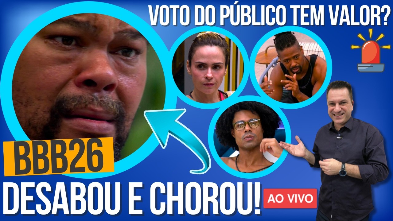 🚨BBB26: VOTO MANIPULADO? BABU DESABA E CHORA, FALA POL&Ecirc;MICA, ANA FOGE DO PARED&Atilde;O, TRETA EXPLODE!