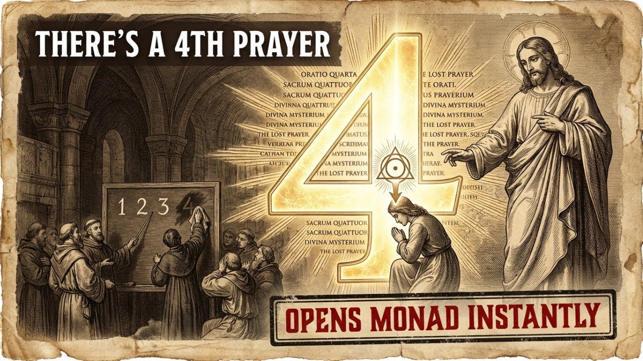 Jesus Revealed The 4th Prayer No Church Will Teach — It Opens The Monad Instantly