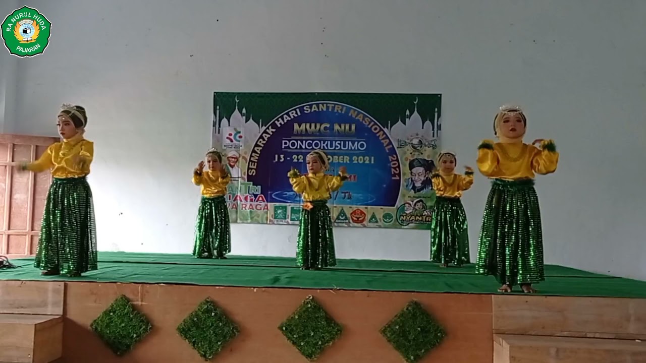 Tari Islami_Demi Sang Nabi | RA Nurul Huda Pajaran Poncokusumo | Hari Santri Nasional 2021
