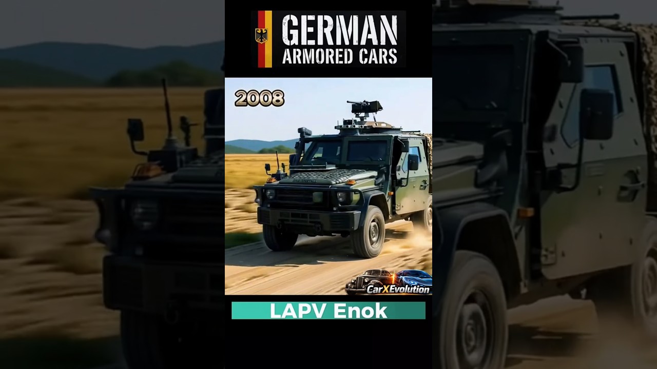 German Armored Car Evolution 😱 | Old to New Military Vehicles | 