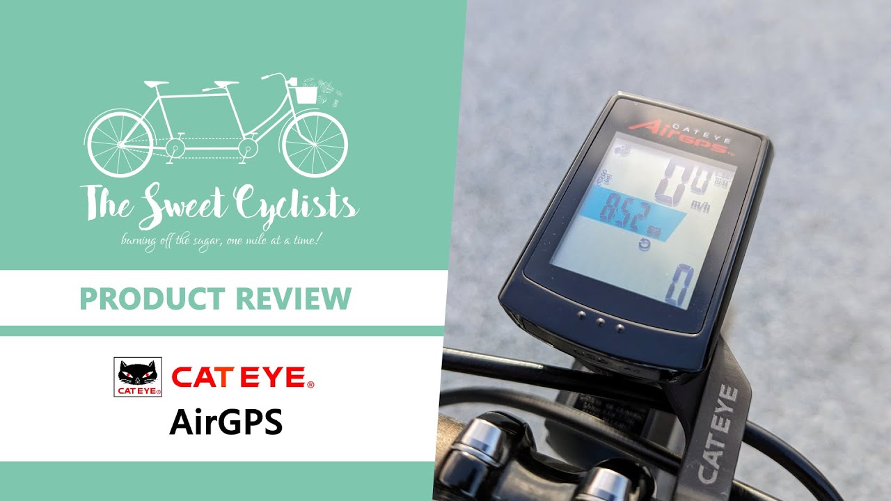 Cateye AirGPS Cycling Computer Review - feat. GPS + 3 Row Screen + ClickTec + USB Rechargeable