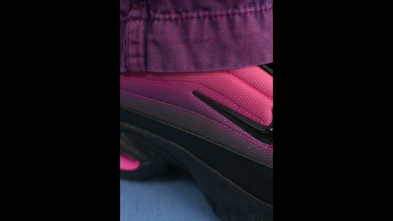 NIKE Sportswear AIR MAX PORTAL Trainers Sneakers Black Pinksicle | Zalando