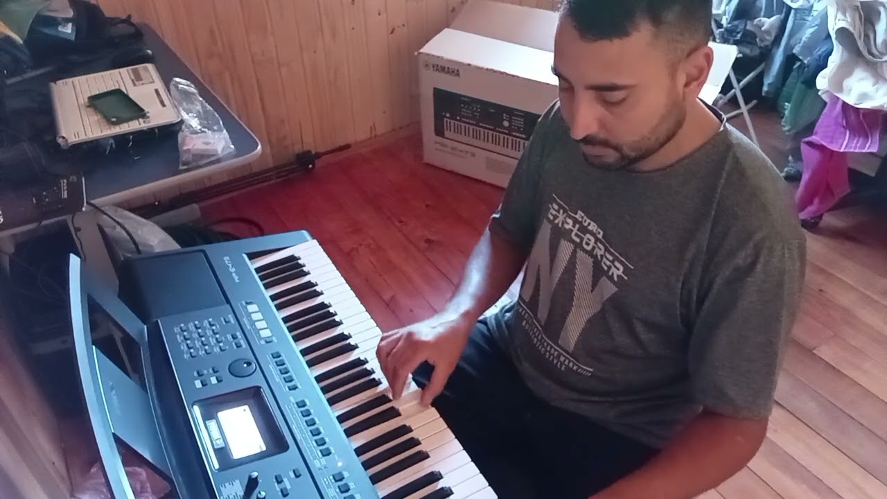 PSR E 473( Ritmo guarania) 